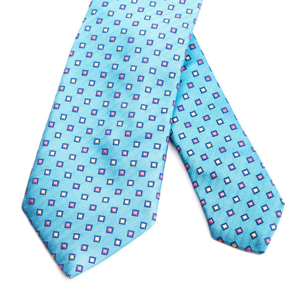 Penrose Tie Men Pale Violet Red - Picture 4 of 5